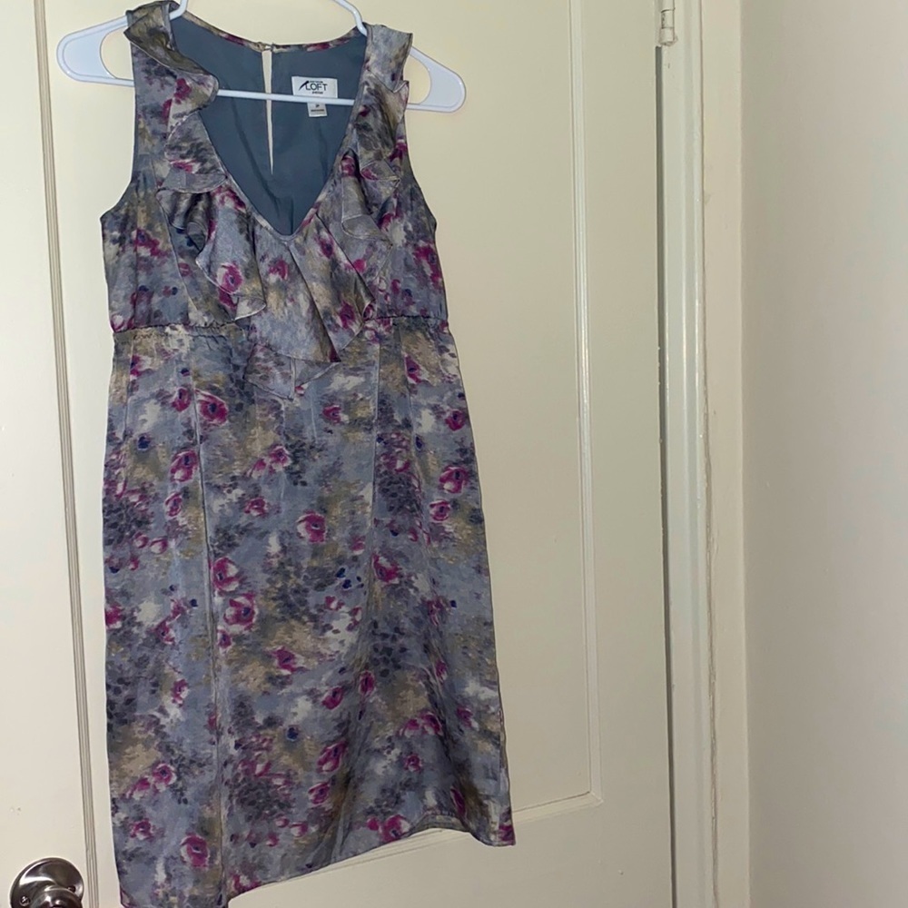 ann taylor loft dress petite size: 2P